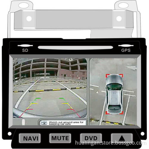 Car DVD Player for Land Rover Discovery Built-in GPS DVD Bluetooth USB SD AV-in